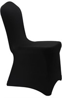 Set of 40 Black Chair Covers

*similar to