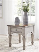 Ashley Lodenbay Antque Gray End Table