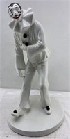 19.5x10.5in -  Pierrot Pantomime Sculpture Austin
