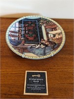 Knowles Collectable Plate "Lazy Mornings"