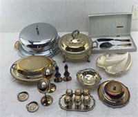 Silver plated Serving plates