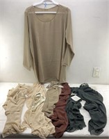 Wynne layers  - woman’s clothes different sizes