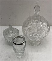 Crystal Candy bowls