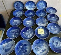 T - LOT OF COPENHAGEN PORCELAIN PLATES (G54)