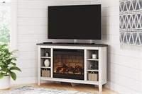 Ashley  60" TV Stand with Electric Fireplace