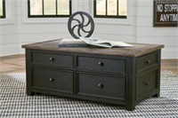 Ashley t736-20 Lift Top Storage Cocktail Table