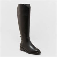 Women's Sienna Tall Dress Boots Black 10 $31