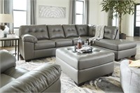 ASHLEY DONLEN 2-PIECE CONTEMPORARY GRAY SECTIONAL