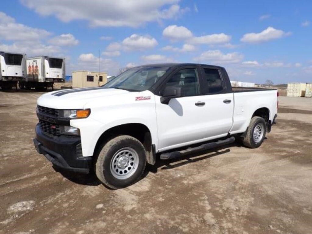 2019 Chevrolet Silverado Z71 4x4 Pickup Truck 1GCR