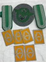 Wwii German police patch collection