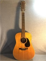 Rare 1973 YAMAKI Deluxe 12 String Guitar With