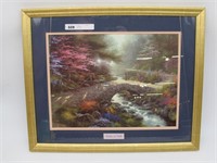 THOMAS KINCAID "BRIDGE OF FAITH" LMTD 22X18IN