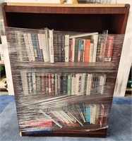 11 - 3 SHELF BOOKCASE WITH CONTENTS