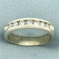 Diamond Wedding or Anniversary Band Ring in 14k Wh