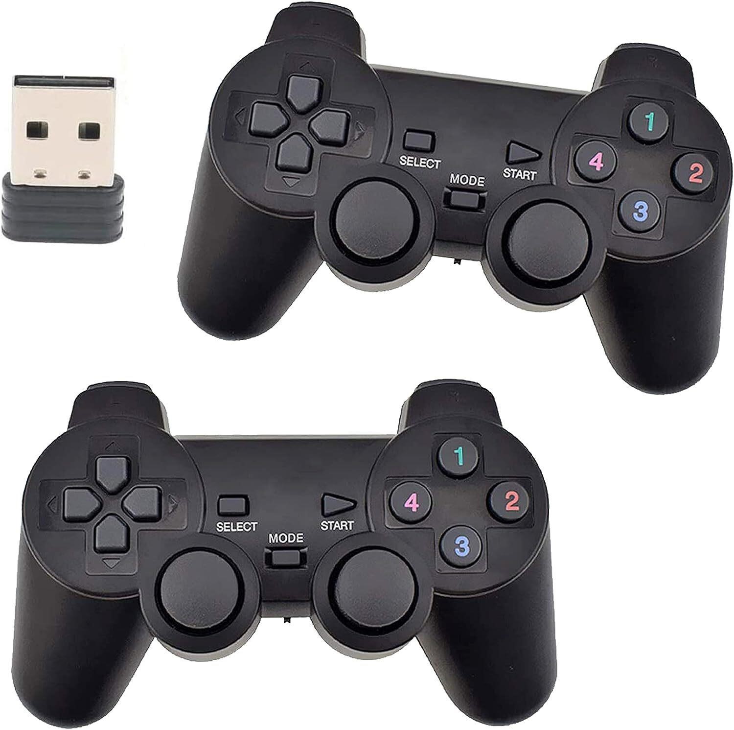 2.4GHz USB Twins Wireless game Controller Gamepad