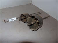 Hole Saws 5" 3 1/2" & Bowl Cutter