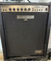 Behringer ultra bass amplifier