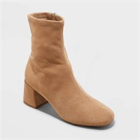 Women's Dolly Ankle Boots Tan 6.5 $28