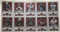 10 NFL Sports Cards - All Panini Certified Camo