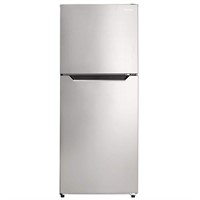 10.1 cu ft. Top Freezer  Stainless Steel