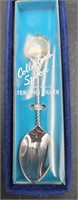 Collector spoon made in the USA sterling silver