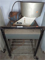 AMACO MULLER MIXER MODEL B, ON ROLLING CART