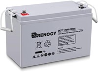 Renogy Deep Cycle AGM 12V 100Ah RV Battery