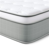 Vesgantti Queen Mattress  10 Hybrid  Medium