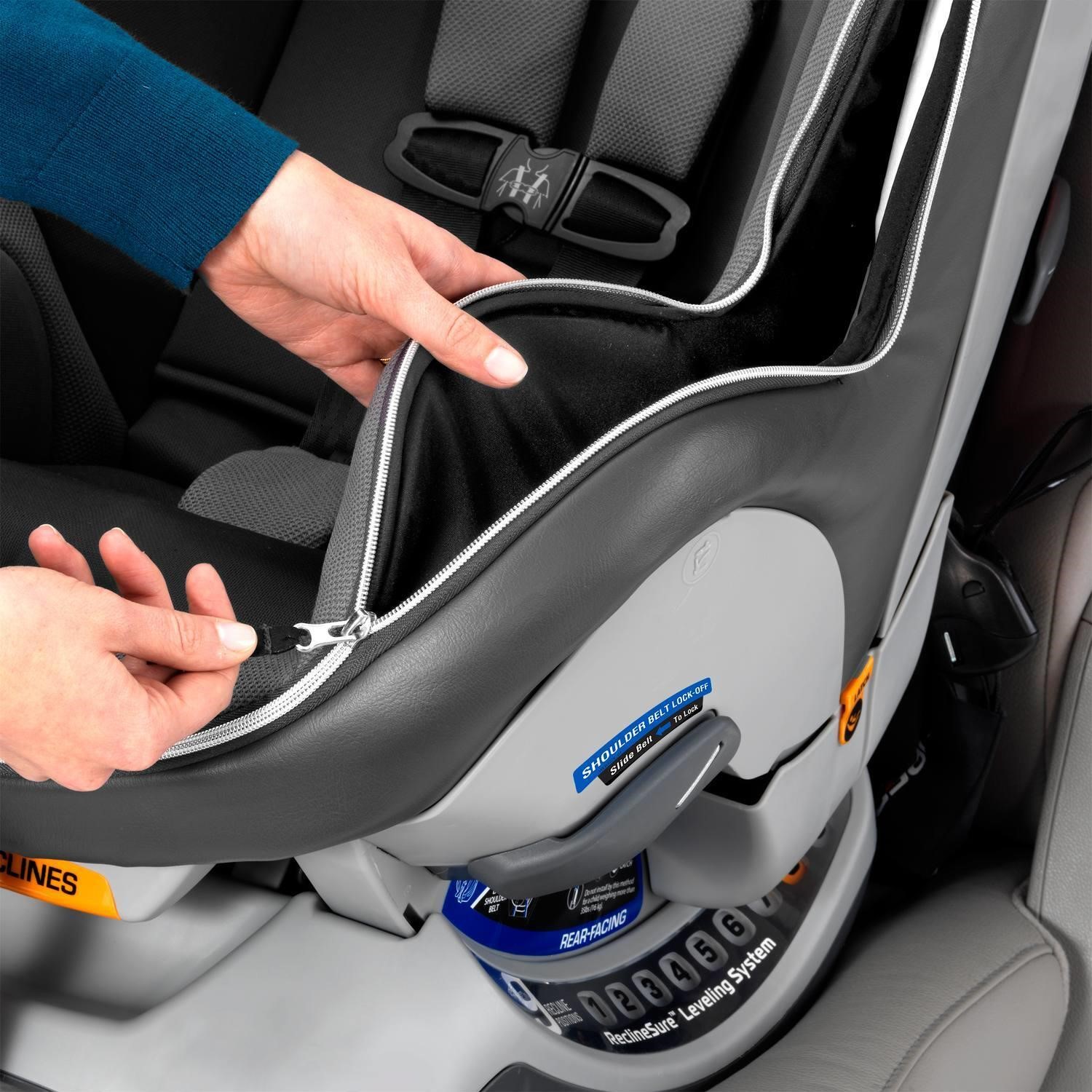 Chicco NextFit Zip Car Seat - Carbon