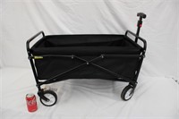 Folding Wagon Perfect For Groceries & Flea Markets