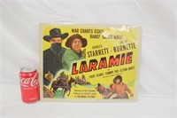 1949 Laramie Lobby Card ~ 11" x 14"