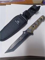 Mossy Oak Pocket Knife w/ Sheath