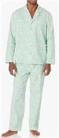 Large Amazon Essentials Men's Flannel Pajama Set
