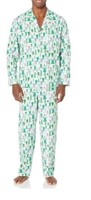 Medium Amazon Essentials Men's Flannel Pajama Set