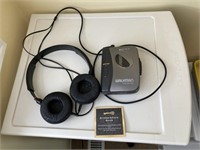 Sony Walkman Tape Player & Headphones