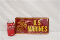 U.S. Marines License Plate