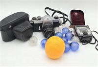 Asahi Pentax Spotmatic SP 35mm SLR + Asahi Lens