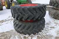 PAIR OF ARMSTRONG 16.9R28 DUALS