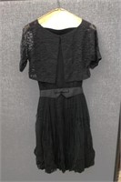 Small Vintage Black Dress & Lace Jacket?