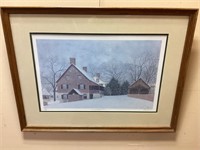 SIGNED JOHN FURCHES #709/950, ‘’A WINTER’S