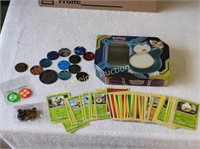 estate pokemon lot 2019 tin, coins, dice and cards