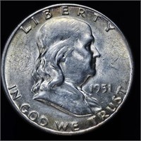 1951-S Franklin Half Dollar - FBL? Beauty