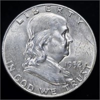 1952-D Franklin Half Dollar - FBL BU