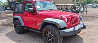 2012 Jeep Wrangler Sport runs/moves