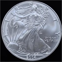 2004 American Silver Eagle - Gem BU