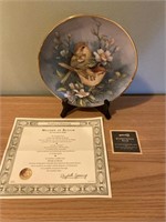 Melody In Bloom Collectible Plate