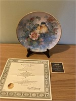 Dogwood Duet Collectible Plate