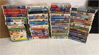 60) VHS Tapes Disney, WB & More