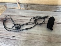 Halter and lead rope