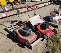 (2) Lawnmowers & B&D Cut-Off Saw - Non Running